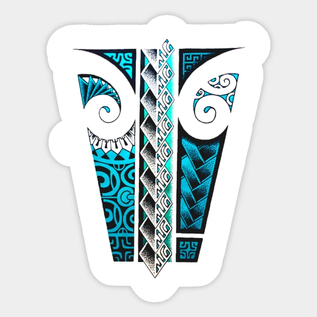 Polynesian tattoo art pixels Sticker by Havai'iART&WOOD